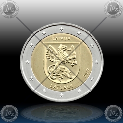 2 EVRO LATVIJA 2017 "Latgale" UNC